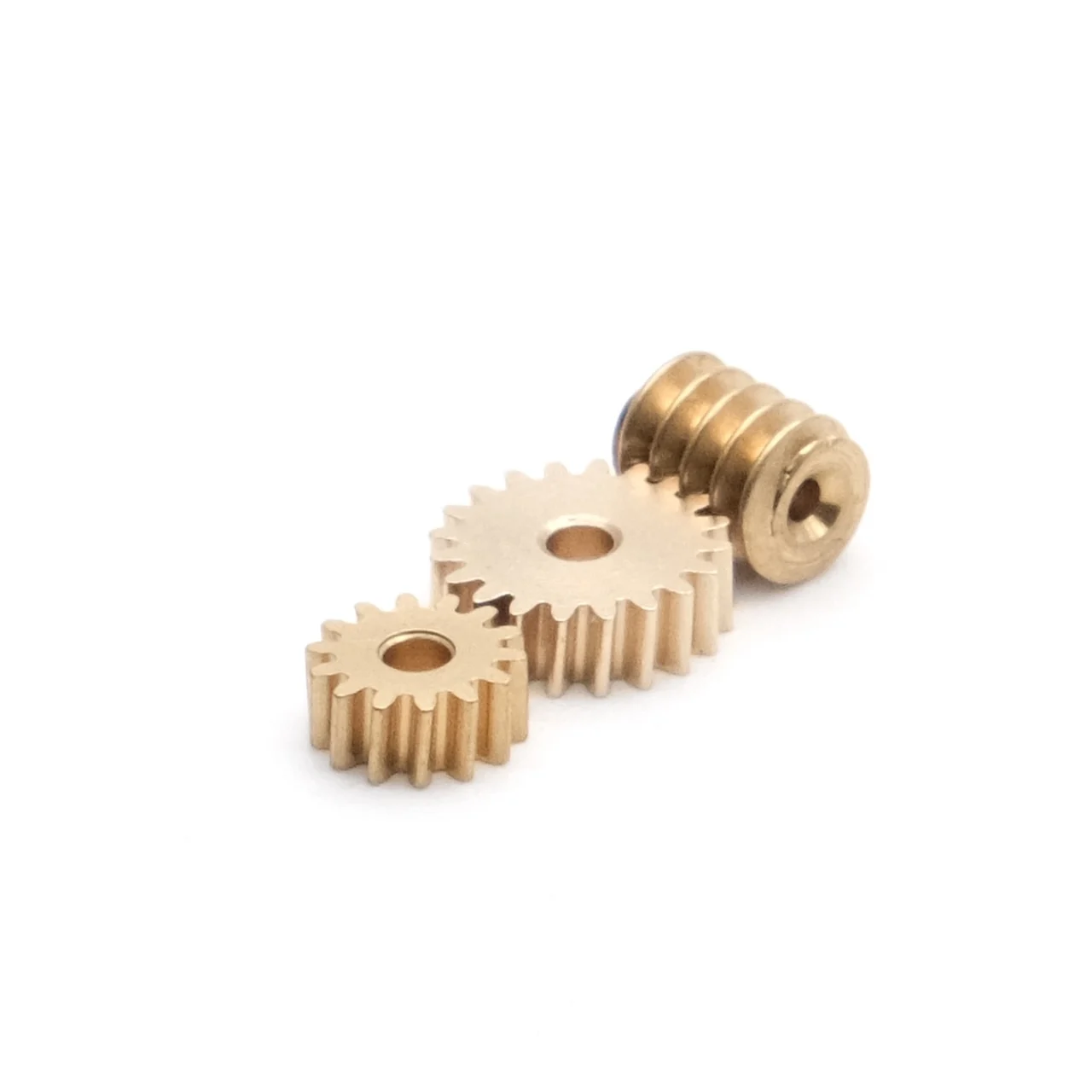 1mm Worm Mini Gearbox 90° Staggered Shaft Micro Motor Metal Reduction Transmission 1.5mm Worm Wheel for DIY Robot Toy