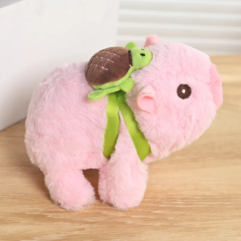 จําลองไฟฟ้าตุ๊กตา Capibala ตุ๊กตาเดินเสียงสัตว์เลี้ยงอิเล็กทรอนิกส์ของเล่นเด็ก Sensory การฝึกอบรมน่ารักและขี้เล่นการออกแบบ