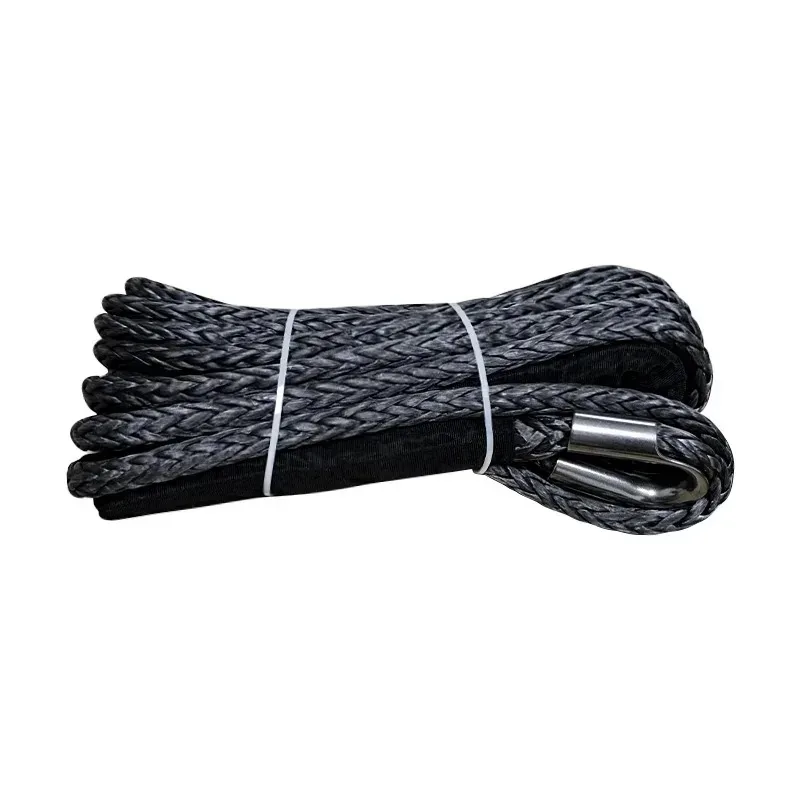 Corde sintetiche per verricello da traino con corda UHMWPE da 10 mm 12 mm per situazioni di emergenza