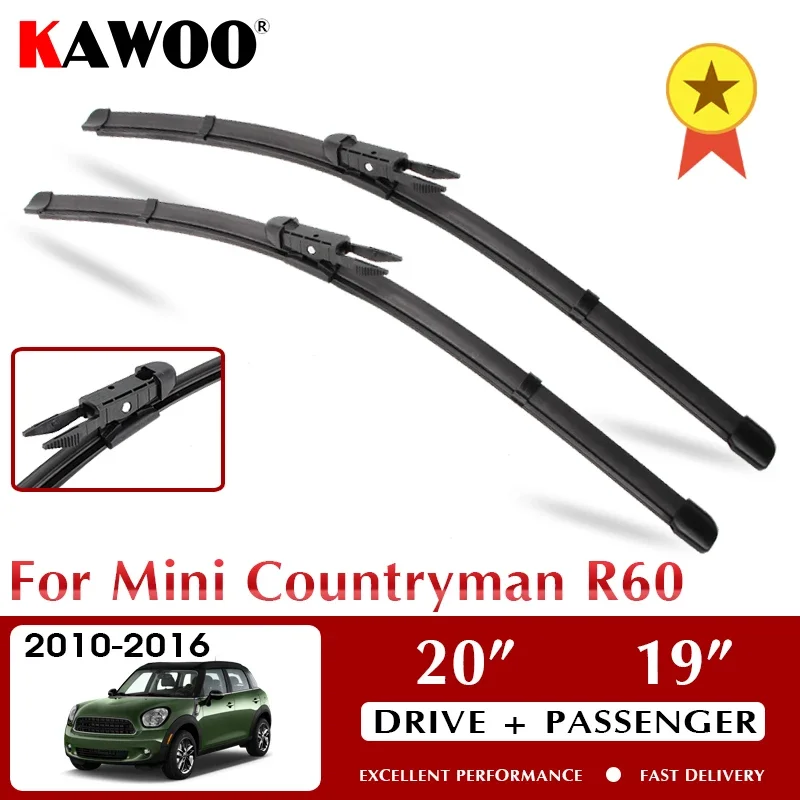 KAWOO Wiper Front Car Wiper Blade For Mini Countryman R60 2010-2016 Windshield Windscreen Window 20