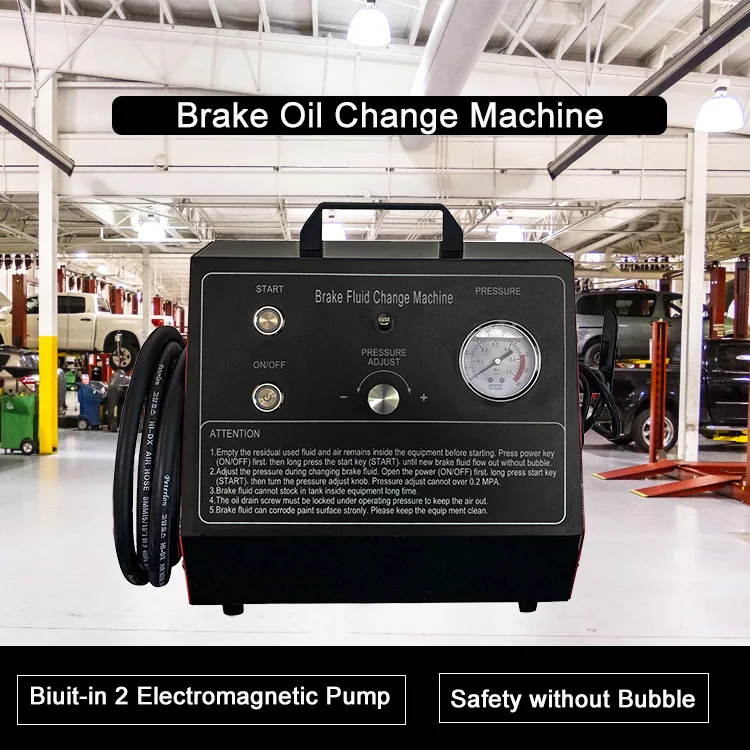 Automotive Mobile Intelligent Smart Electric Brake Oil Exchange Car Brake System Bleeding Tools