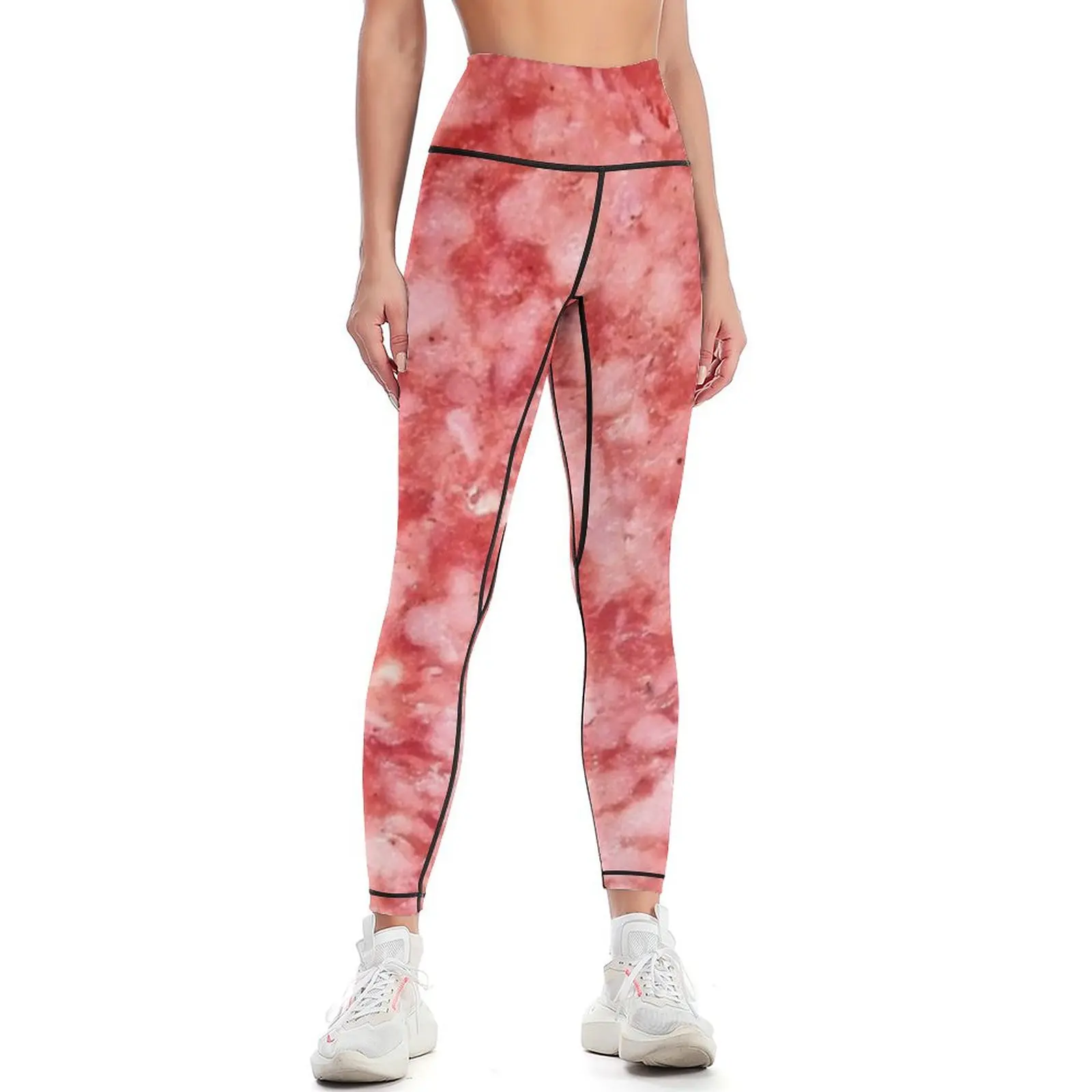 Italian Salami Leggings Fitness clothing jogging pants Women's push up sport legging Womens Leggings