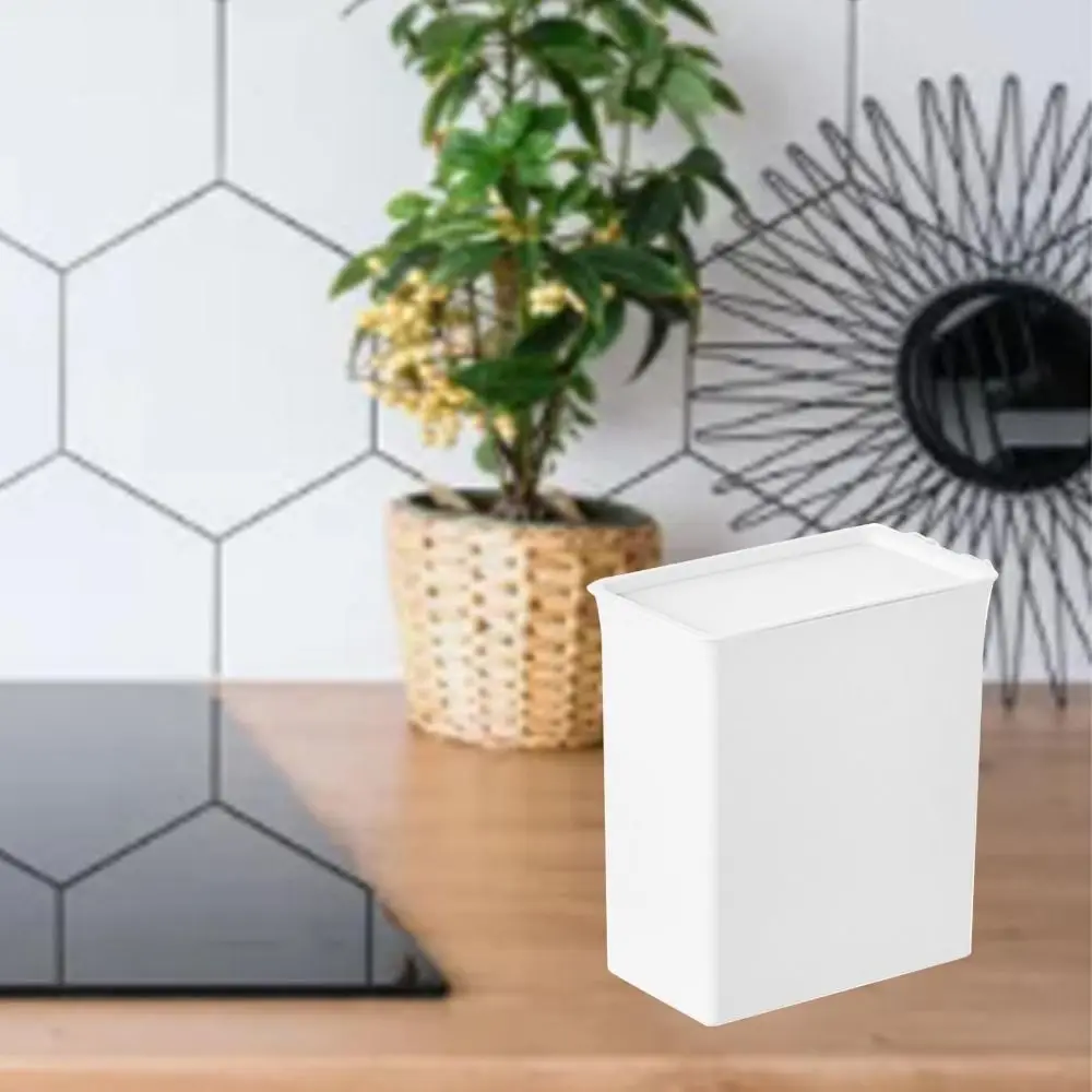 With Lid Laundry Detergent Storage Box Space Saving Multifunctional Storage Laundry Pod Holder Stackable Slim Tall Design