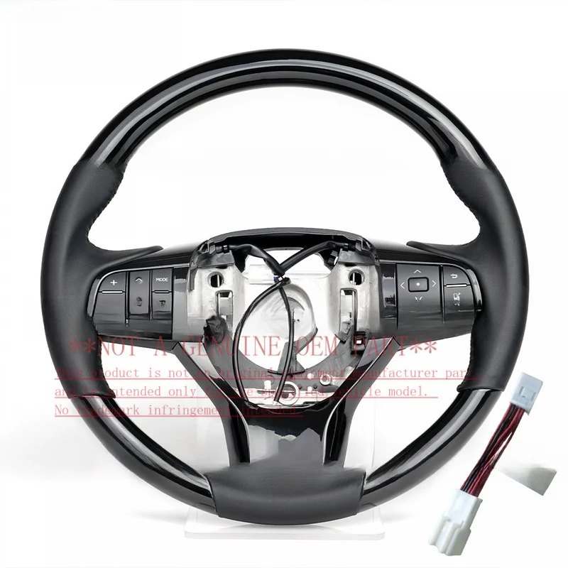For Toyota Prado Modified Steering Wheel To Lexus ES Multi Function  Horn Cover