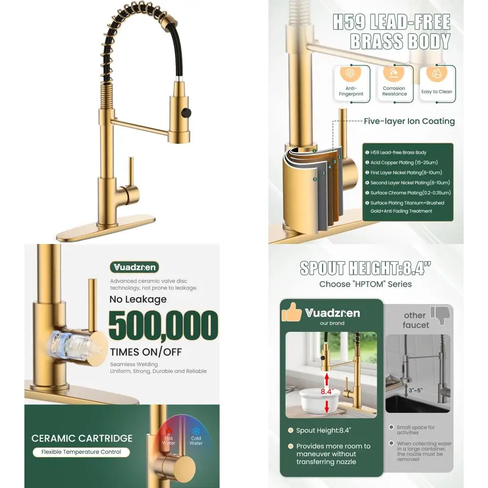 

Роскошный кухонный смеситель из нержавеющей стали FA001LSJ