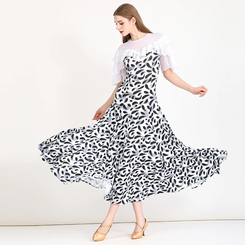 ODBD1359 Hot Sale High Quality Performance Wear Women Ballroom Competition Dress