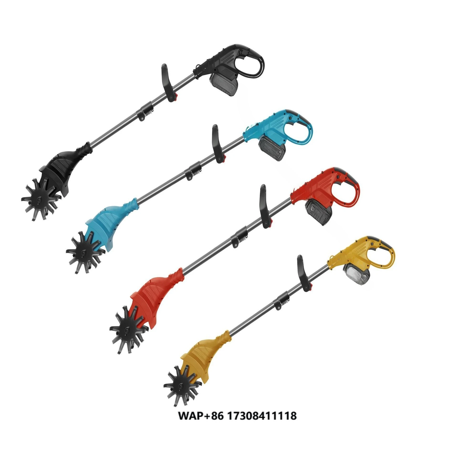 Lithium Tiller Gear + Gearbox 39KG for Home Garden & Farming