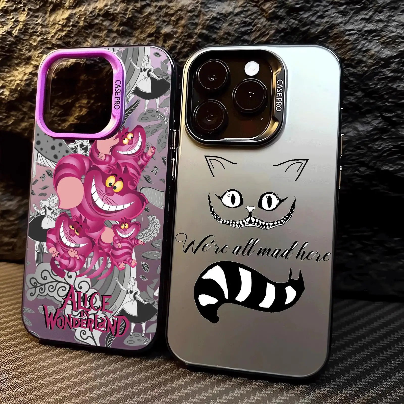 Phone Case for Apple iPhone 15 Pro Max 13 14 Plus 12 Mini 11 Pro XR 8 SE 7 6S XS MAX Disney Alice in Wonderland Cover