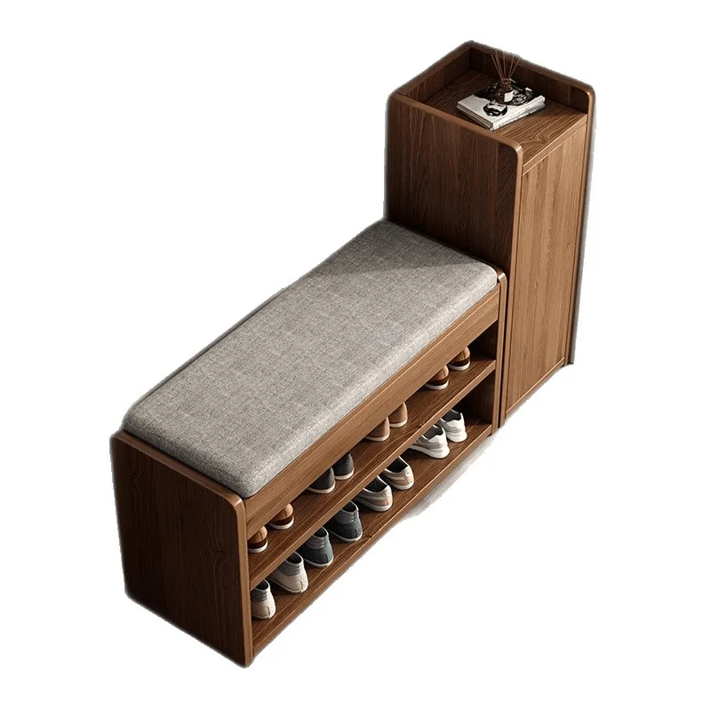 

Entry door shoe change stool can sit shoe cabinet stool integrated porch very narrow shoe rack door household shoes