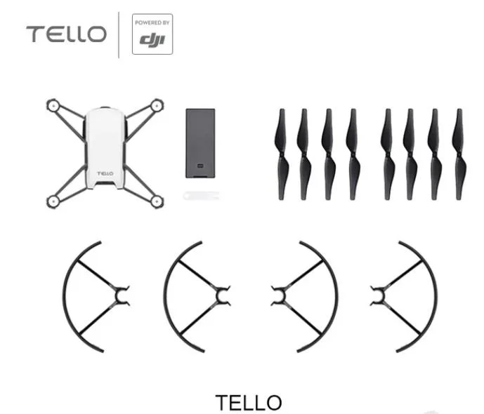 DJI Tello Дрон WIFI приложение дистанционное управление FPV мини микро складной Квадрокоптер RC с камерой 720P Edu