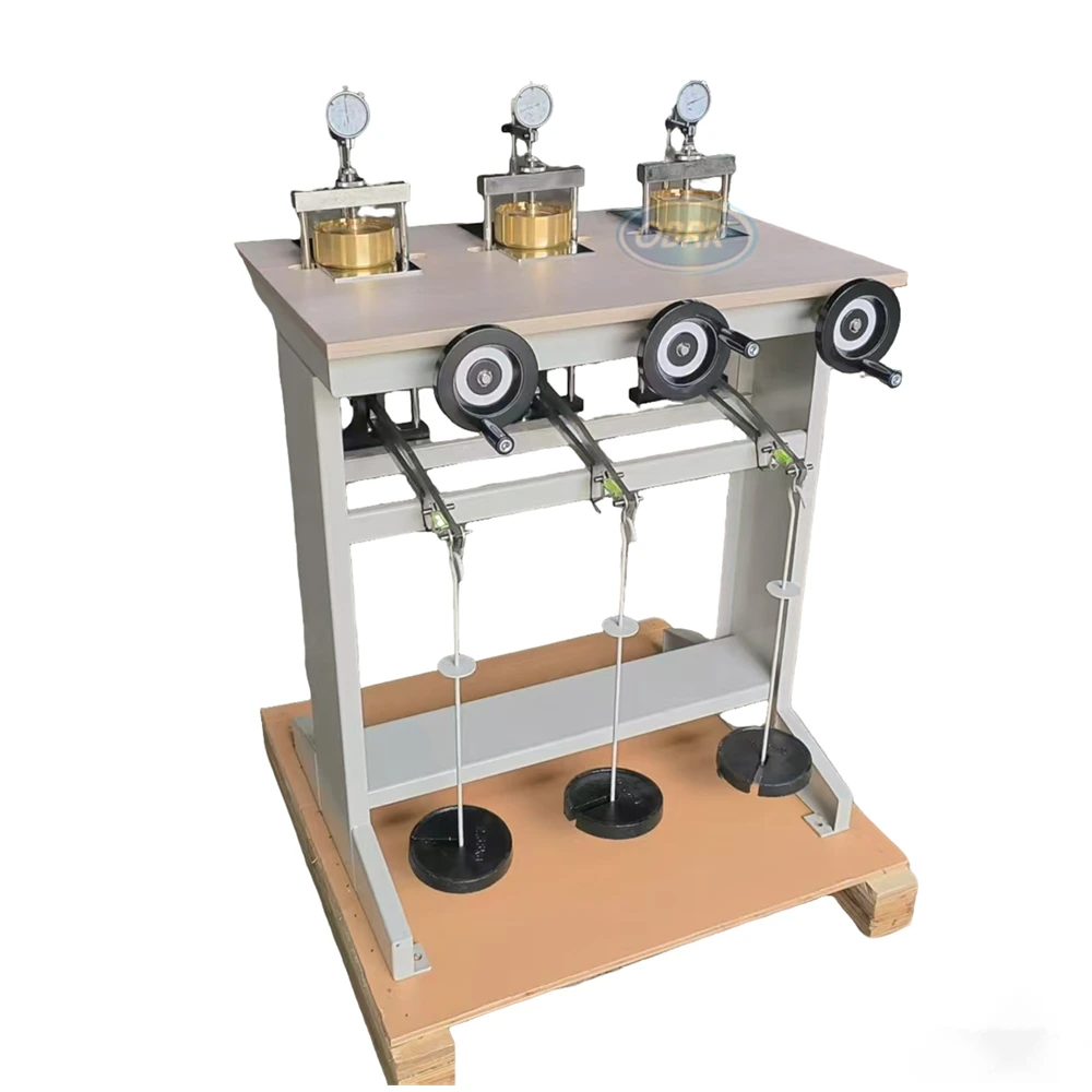 Medium Pressure Triaxial Soil Consolidation Test Apparatus Manufacture