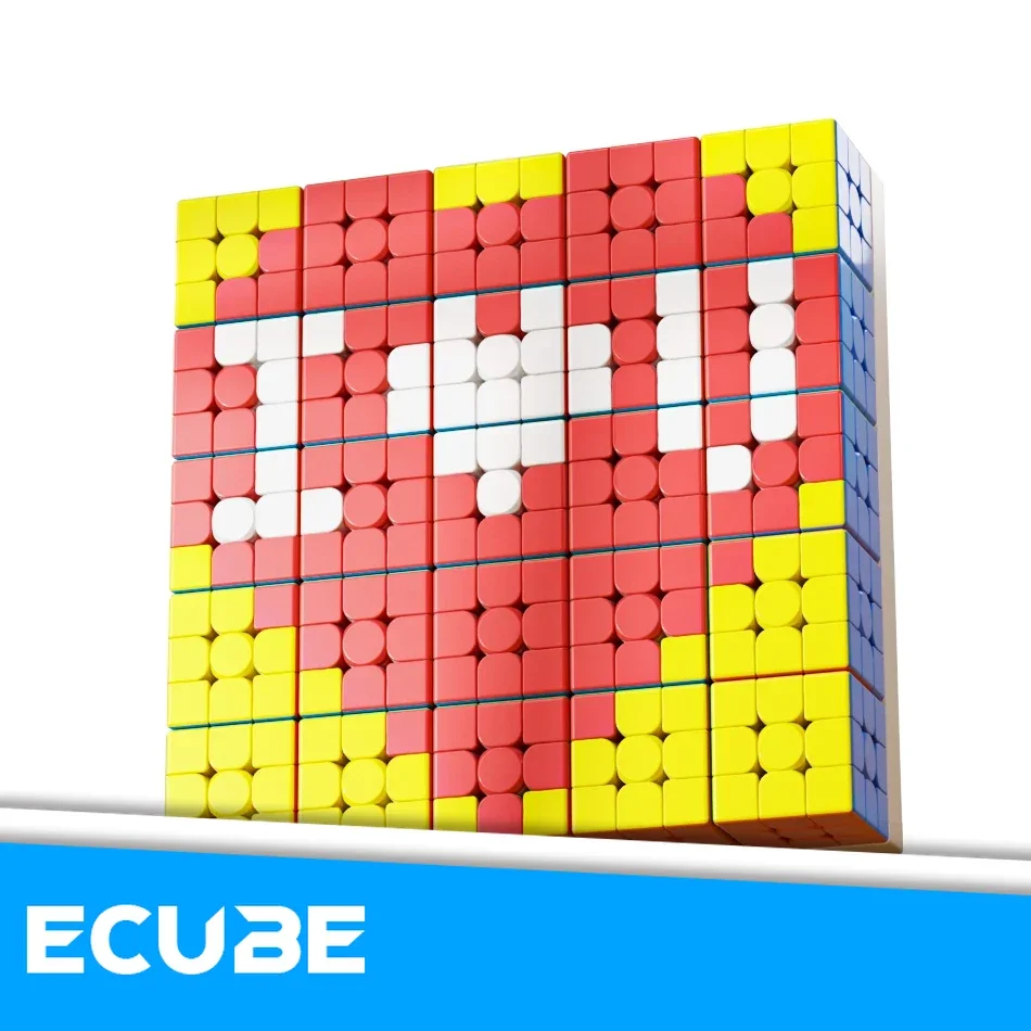 

[ECube] MoYu Мозаичный куб 10x10 Кубик-головоломка 10x10 Креативное здание 3,0 см 10x10 5x5 Блоки 5,5 см 3x3 Мозаичные головоломки Мозаичная рамка