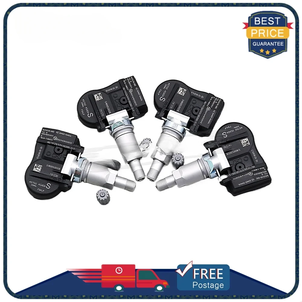 

1/4 шт. 40700-4GA0A 40700-4GA0B датчик TPMS для Infiniti Q50 2014-2015 датчик системы контроля давления в шинах 315 МГц