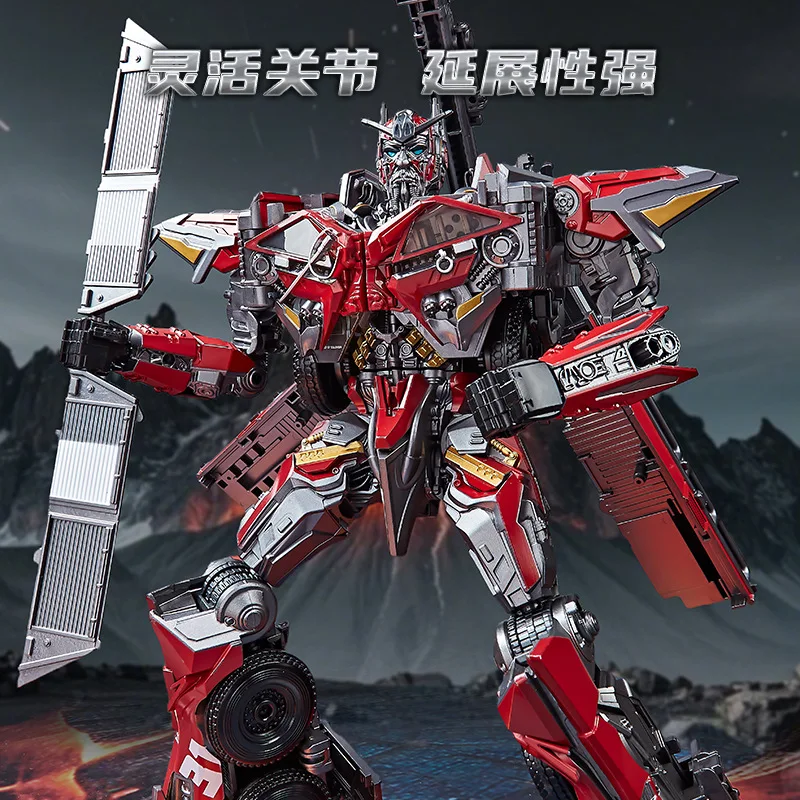 YOUHU H38A Robot transformateur jouet camion de pompier figurine Blaze Hero véhicule modèle à collectionner jouet cadeau pour enfants adultes