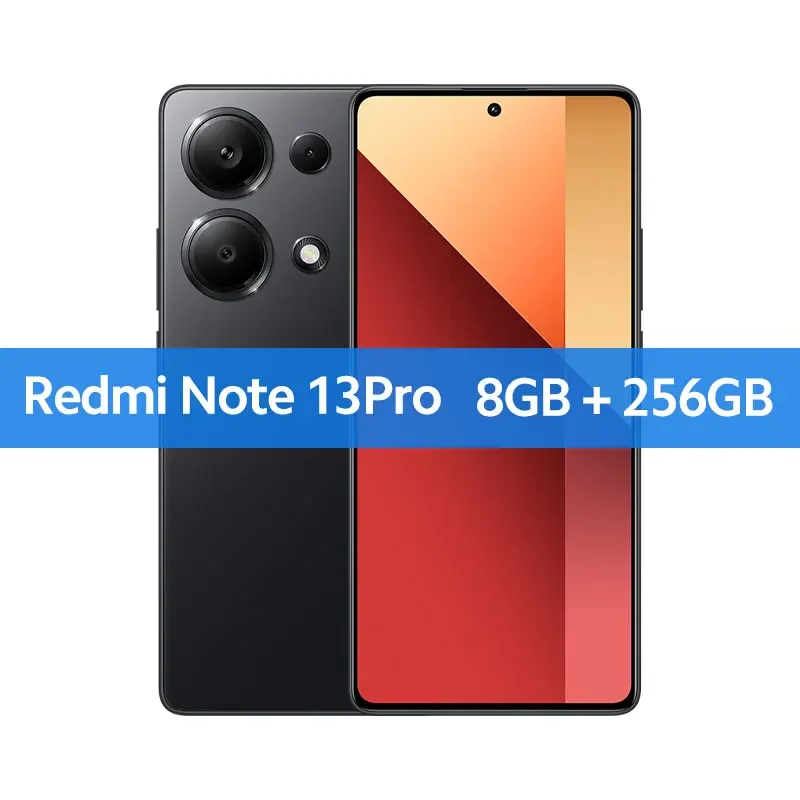 Global Version Xiaomi Redmi Note 13 Pro MediaTek Helio G99-Ultra 200MP OIS Camera 67W Turbo Charging 6.67" AMOLED display NFC