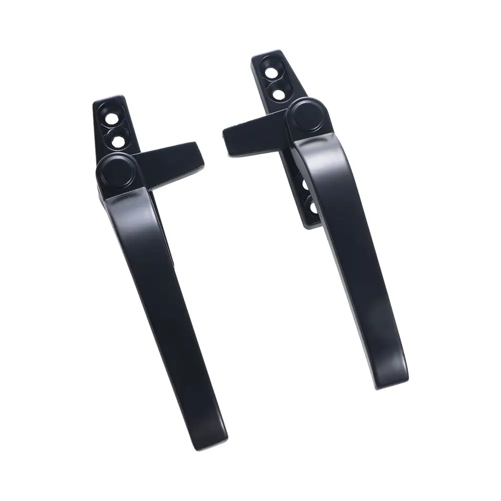 Thickened Open Door Window Handle With Lock Right/Left Hand Window Lock Handle Aluminum Alloy Easy Installation Household