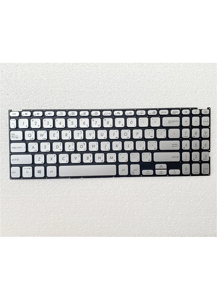 New AR Arabic Keyboard for Asus Vivobook 15 FL8700 X512 X512D Y5200F Y5000F Y5200FB V5000F V5000 V5000D M509 X509 X509FA X509FB