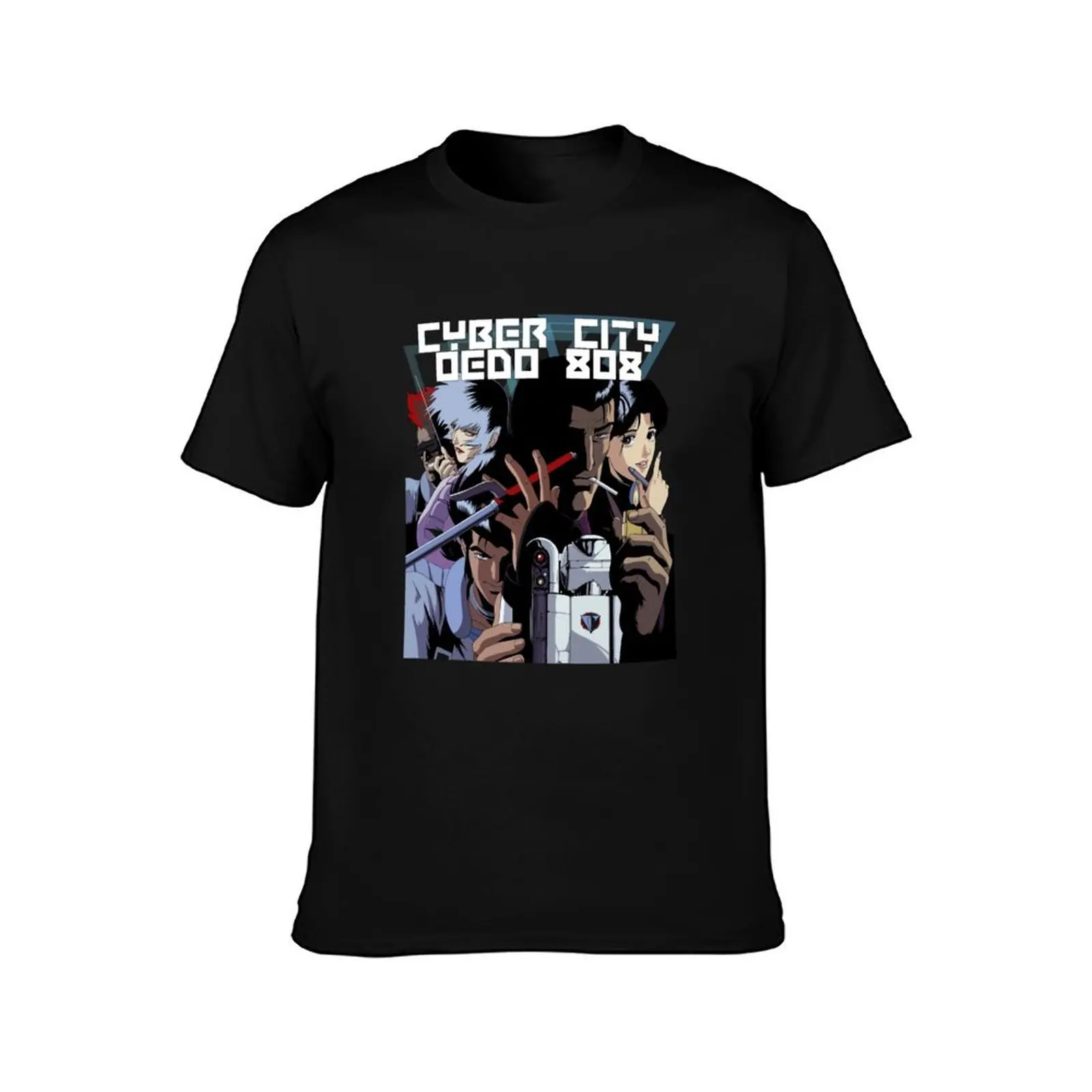 Cyber City Oedo Police T-Shirt Work Wear Breathable Tee T-Shirt