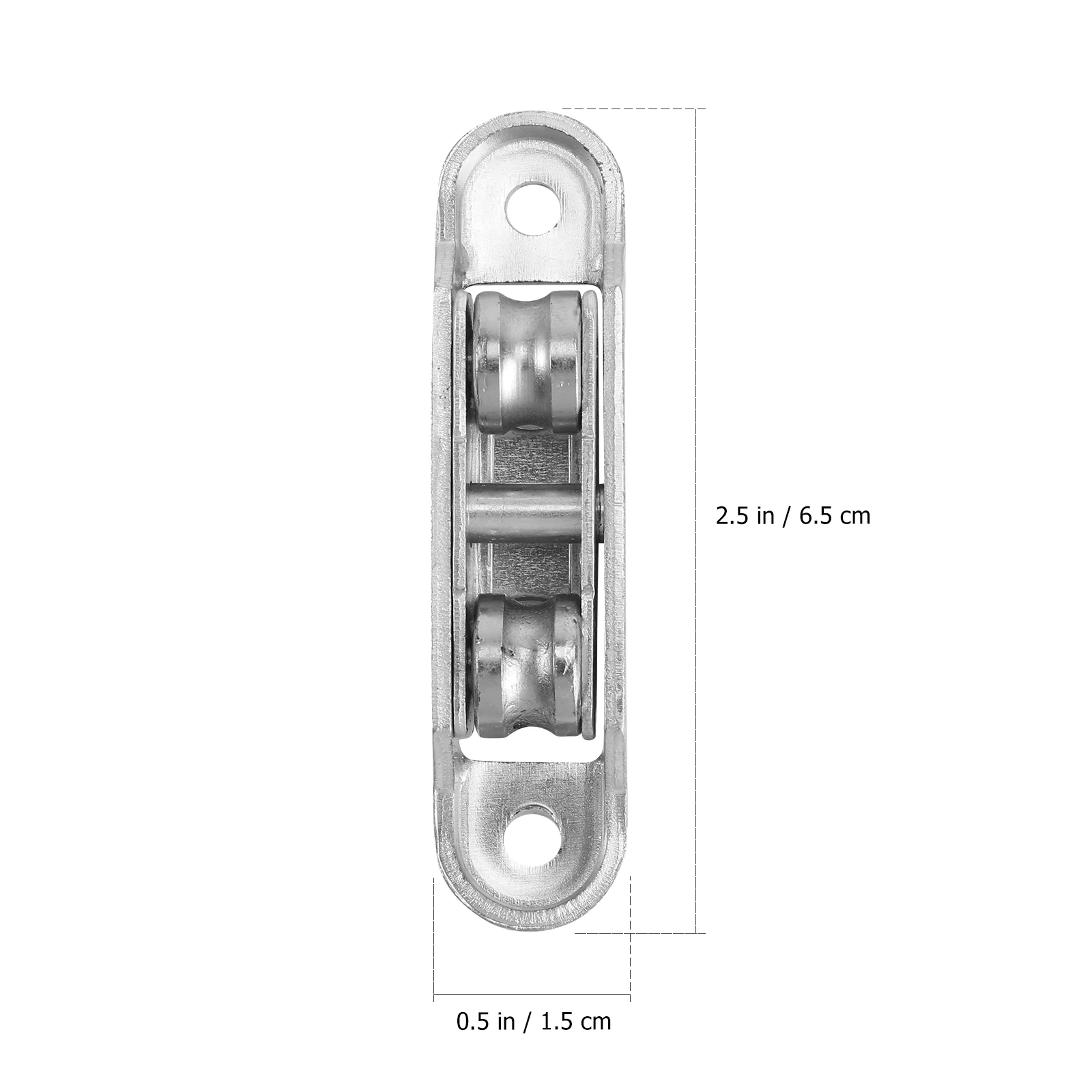 

4 Pcs Sliding Door Wheel Silent Bearing Nylon Roller Double Bearings Durable Practical Home Window Doors Accessories Hardware