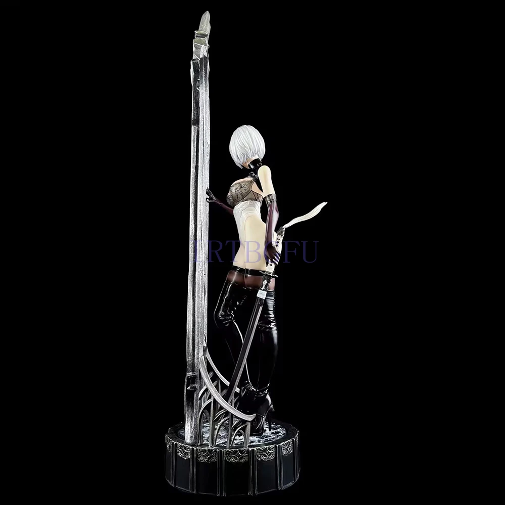 63 سم 2B Pod 042 YoRHa رقم. 2 نوع B 1/4 مرآة سلسلة رأسين انمي ياباني بولي كلوريد الفينيل عمل الشكل لعبة لعبة تحصيل نموذج دمية