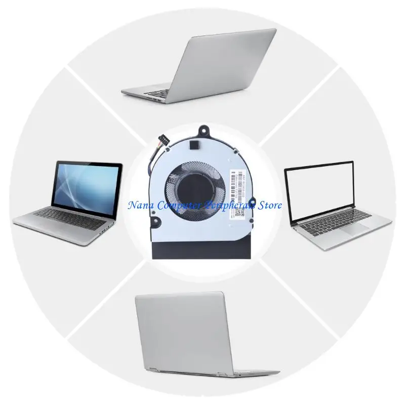 

F68C Radiator CPU Radiator DC5V 0,35A 4PIN Охлаждающий вентилятор для L14 L14 Gen1