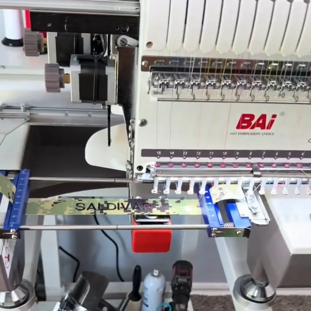 Metal Belt Embroidery Hoop for Karate Belts, Dog Collar for BAI Mirror 1201/1501 Vision 1201/1501/V22-2 KESI Series Machines