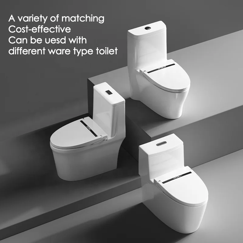 STLF Ultra Slim Smart V-Shape Toilet Lid Heated Auto Electric Remote Control Toilet Seat Cover