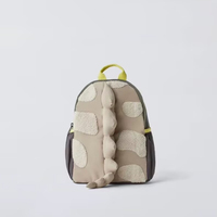New Fashion Casual Boys and Girls Cute Cartoon Contrasting Color Animal-shaped Dinosaur Thorn Backpack Backpack