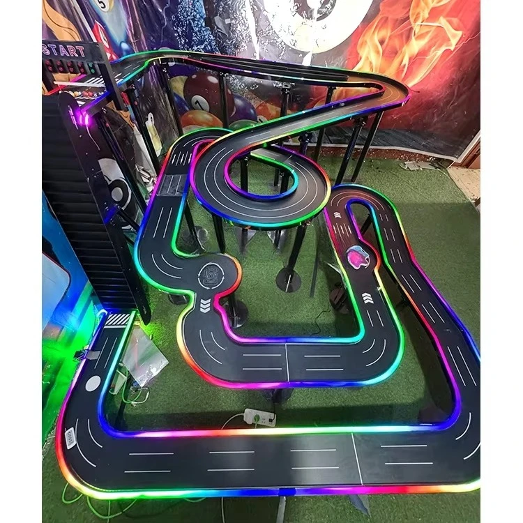 Construction marble pinball rally tray track dynamic gravity maze marble running game