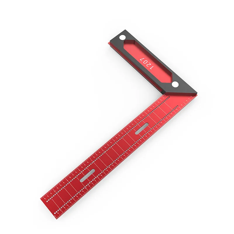 New imperial woodworking hole drawing ruler, parallel/vertical drawing