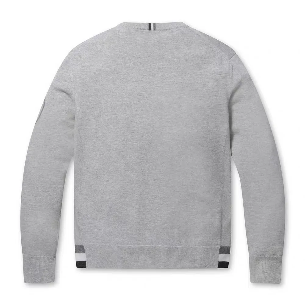 Men fashion brand golf sweater, thick warm autumn and winter long sleeve sport knit golf clothing