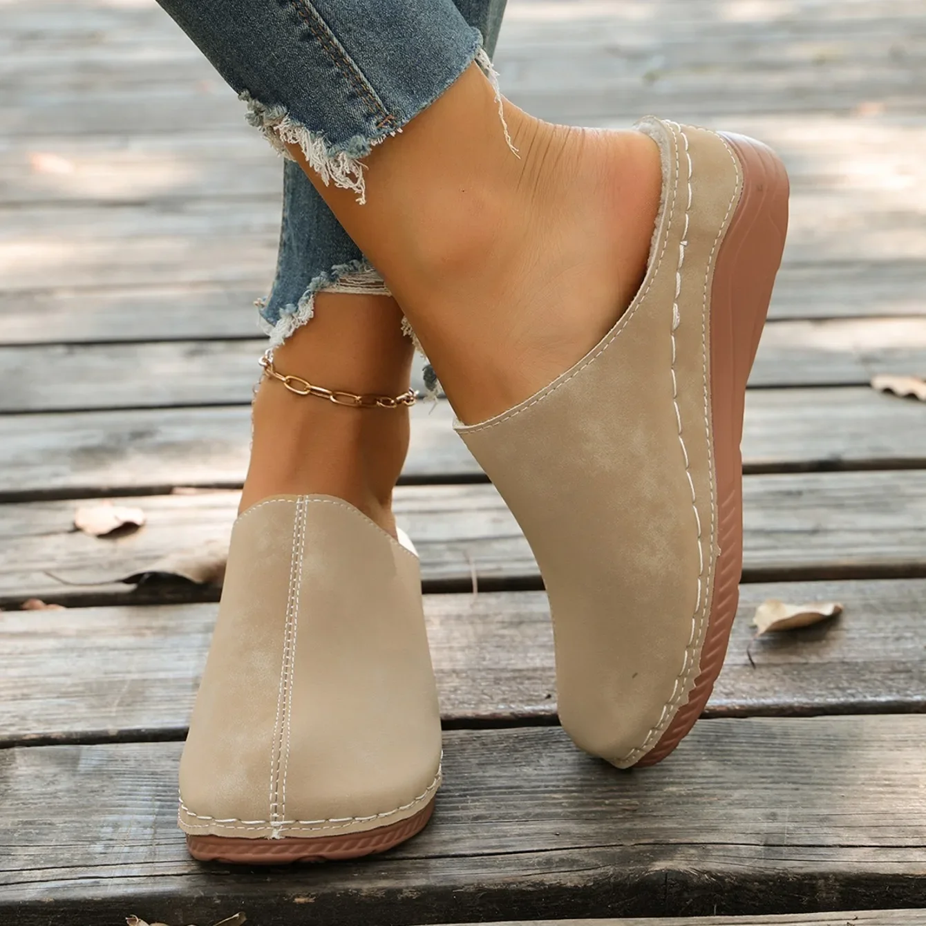 2026 Sommer Damen Pantoffeln Strand Designer Schuhe Damen Casual Plateau-Sandalen Bequeme Slip-On Mode-Slides Damen Mules – Detail 14