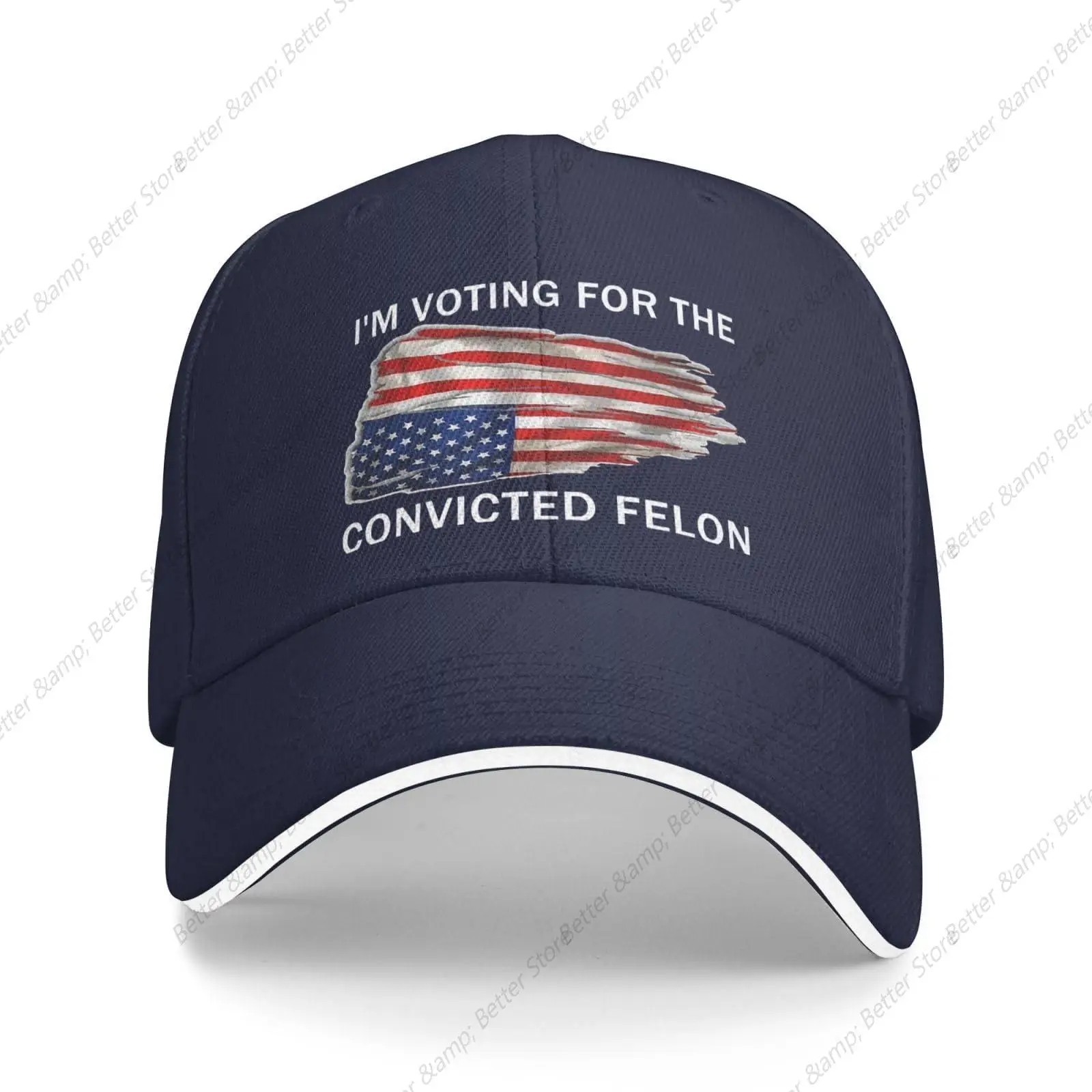 I'M Voting for The Convicted Felons Cap Women Dad Hats Cool Caps