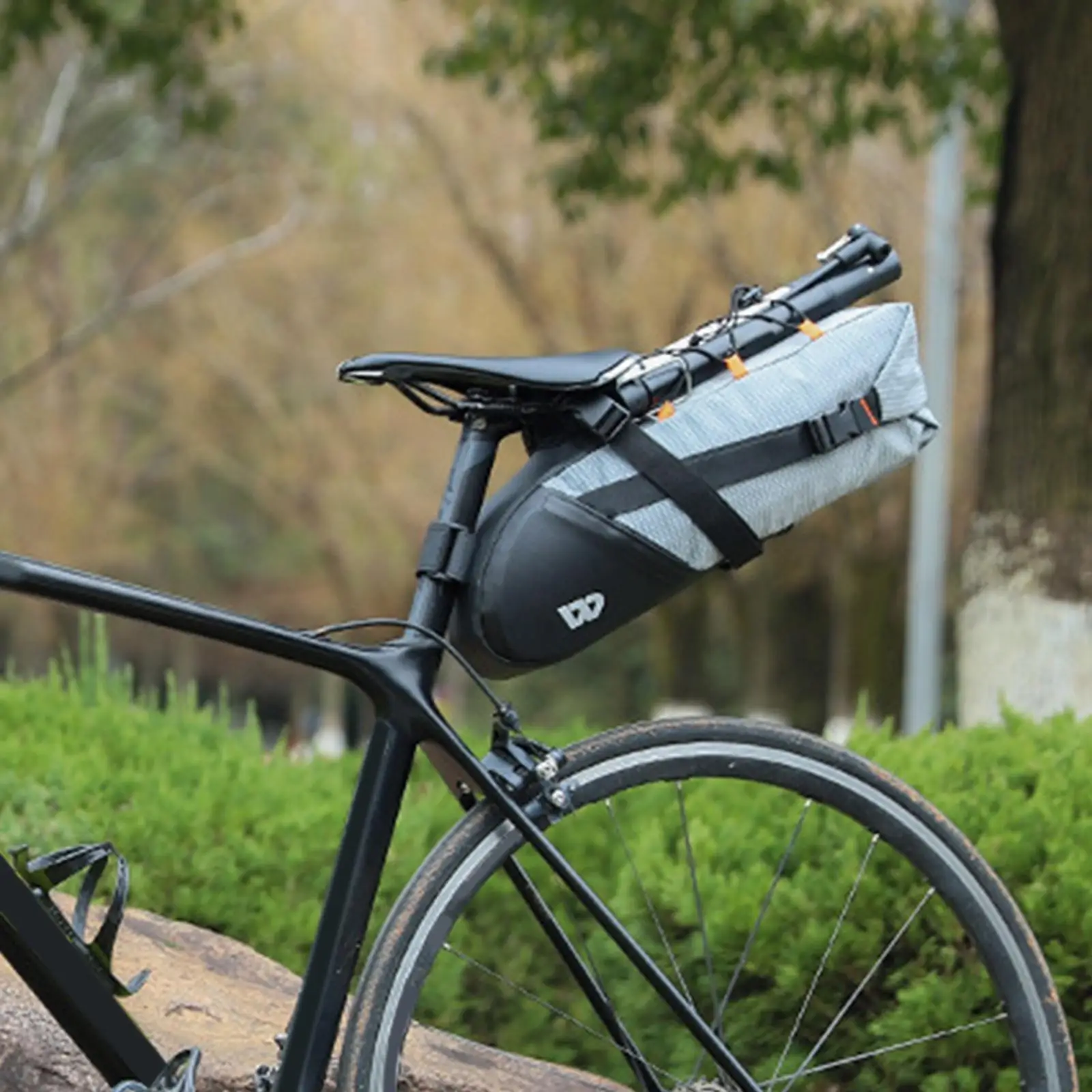 

Велосипедная сумка на седло 10 л, большая вместимость, водонепроницаемая, для MTB, складная