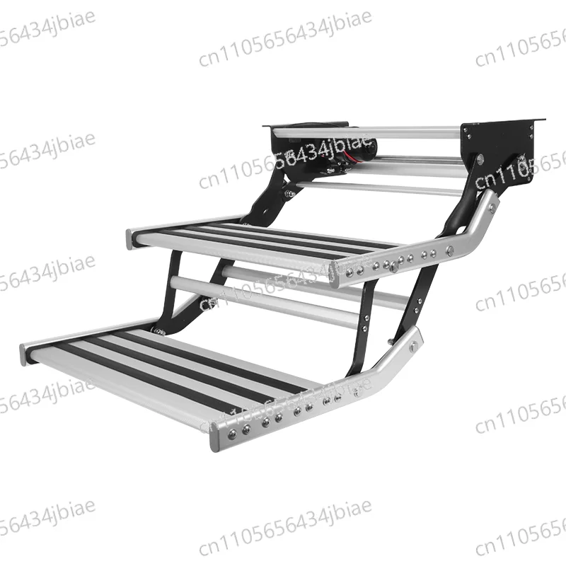 Camper Two-Level Step Pedal Coach Stair with LED Light