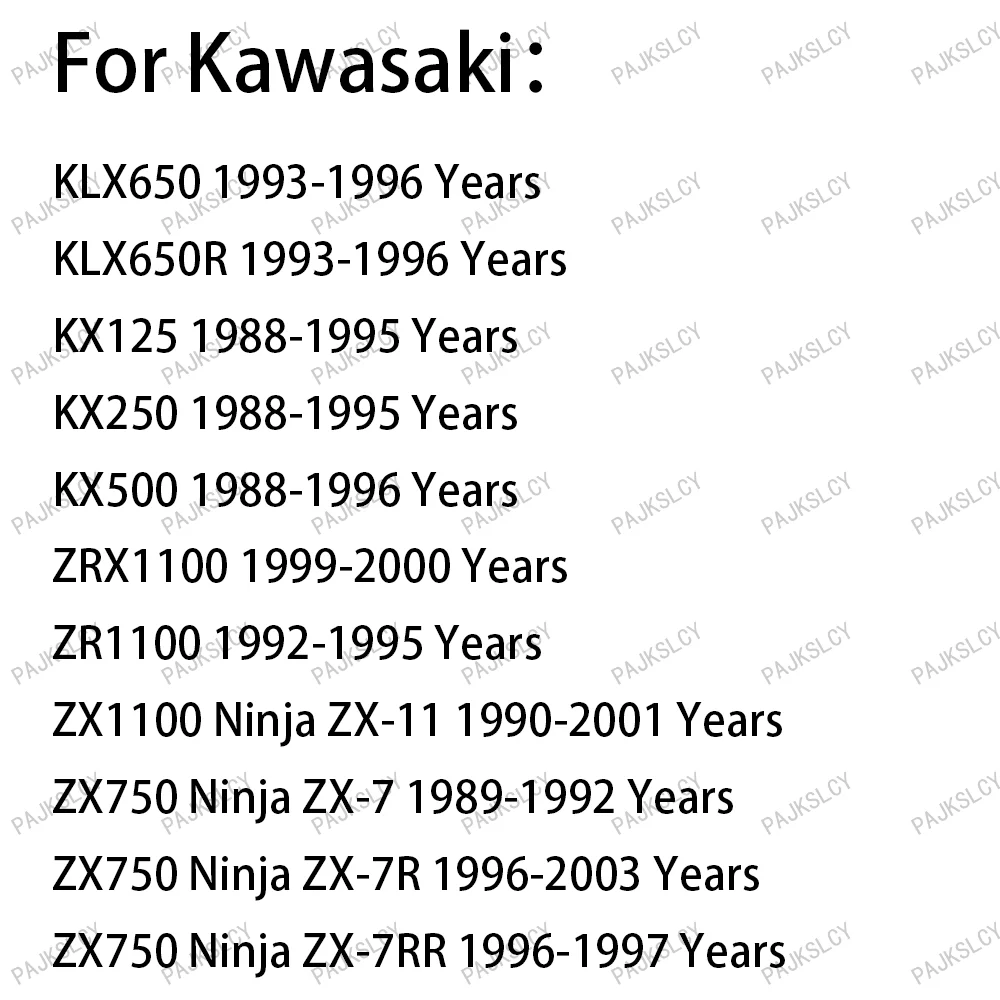 43x55x11 43 55 11 Front Fork Oil Seal & Dust Cover For Kawasaki ZX1100 Ninja ZX-11 ZX750 Ninja ZX-7 ZX-7R ZX7R ZX-7RR 1989-2003