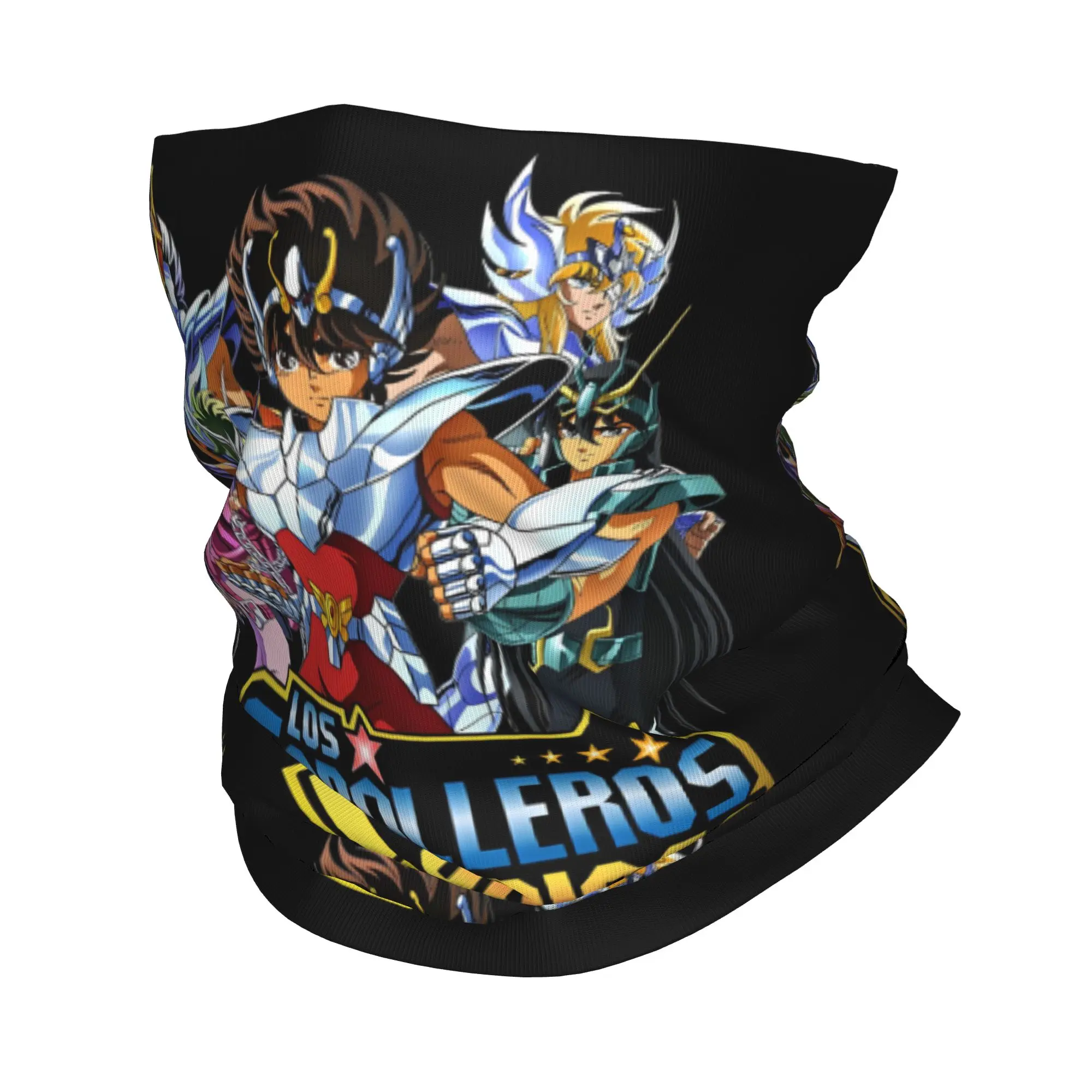 Shura de Capricornio Saint Seiya Knights of The Zodiac Bandana Neck Gaiter for Hiking Hunting Wrap Scarf Cartoon Headband Warmer