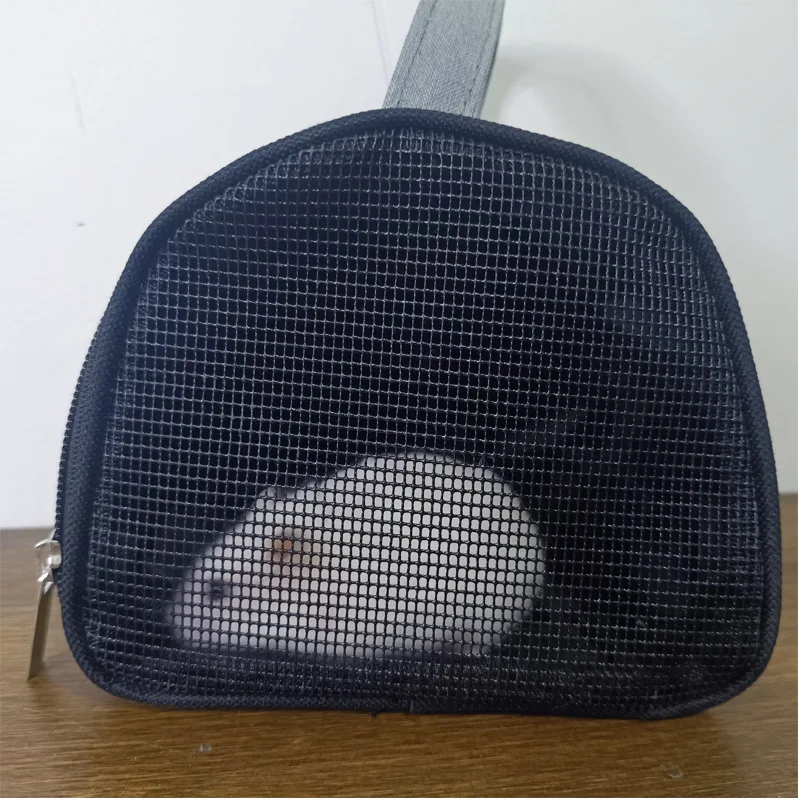 Durable Hamster Carrier Travel Bag Portable Breathable Small Pet Carrier Sling Bag Hedgehog Bag Rabbit Cage Ferret Carrier Bag