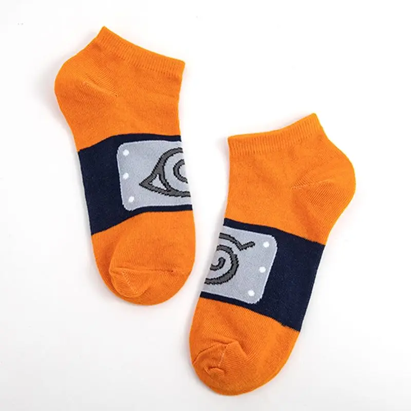 Naruto Uzumaki Naruto Itachi Uchiha men's and women's summer all-match socks sweat-absorbent breathable deodorant cotton socks