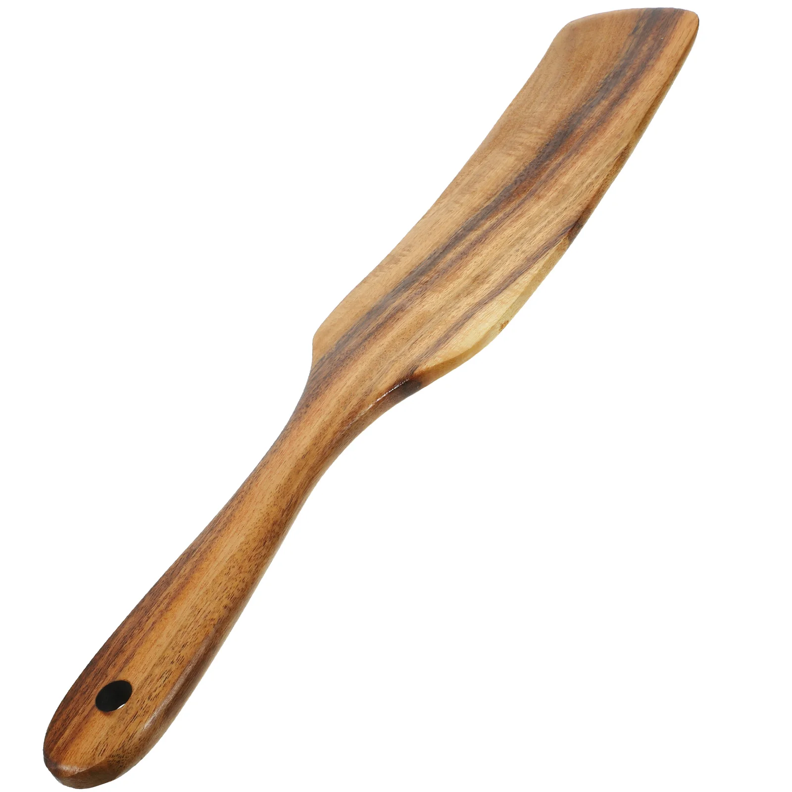 

European Style Long Handle Wooden Kitchen Non Stick Utensils Cooking Spatula Turner Hutch Handled Peanut Sauce Tool