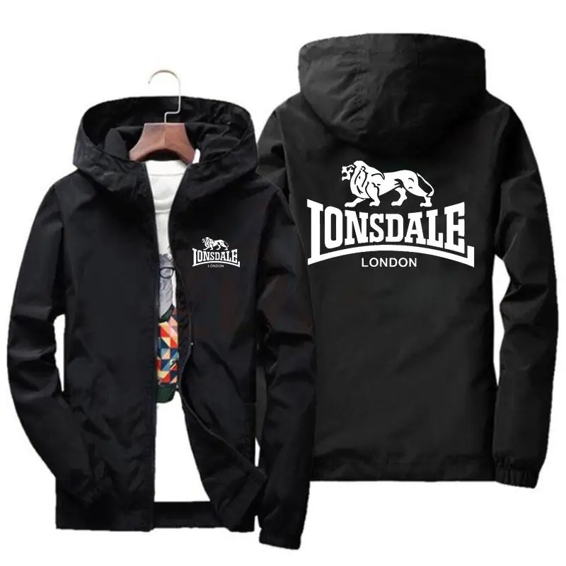 LONSDALE Summer Hip-Hop Street Men’s Fashion Trend Sportswear And Womens Casual Jogging UV-Proof Rain-Proof Students