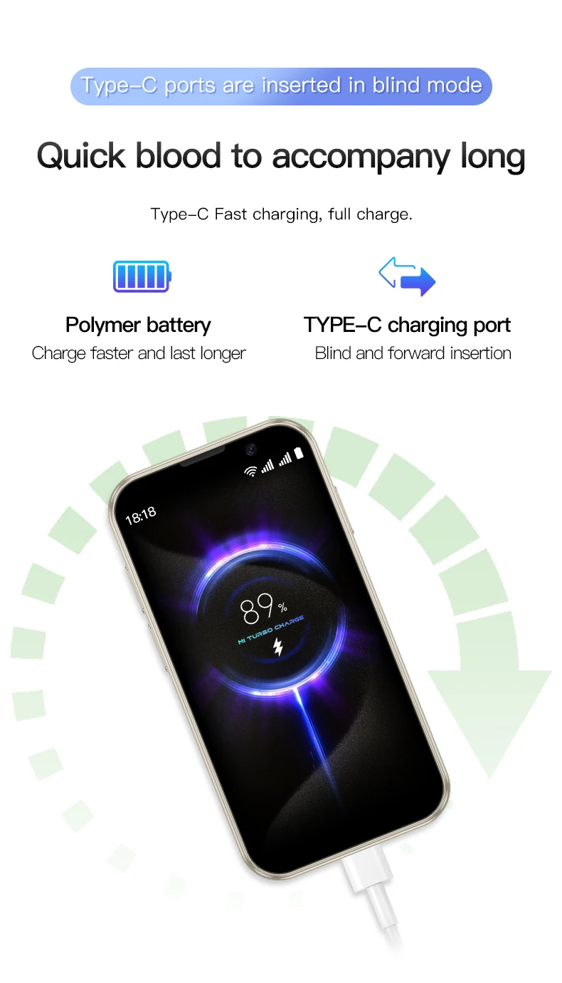 SOYES XS18 Pro 3.0" Mini Smart Phone Android9.0 Face ID 2GB RAM 16GB ROM Facial Recognition Dual SIM Standby 3G Small Phone