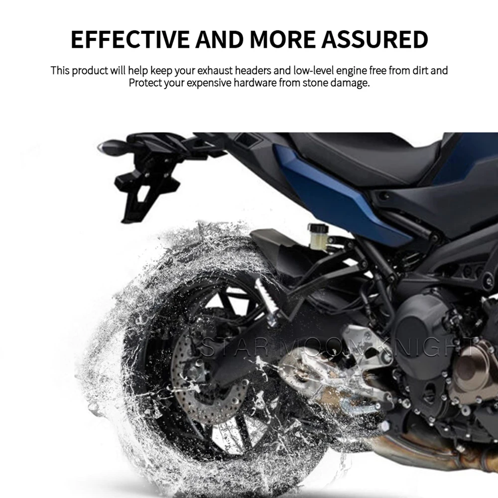 TRACER 900 GT 2018 Fender Extension For YAMAHA TRACER 900 TRACER900GT 900 GT Motorcycle Rear mudguard Fender Extender