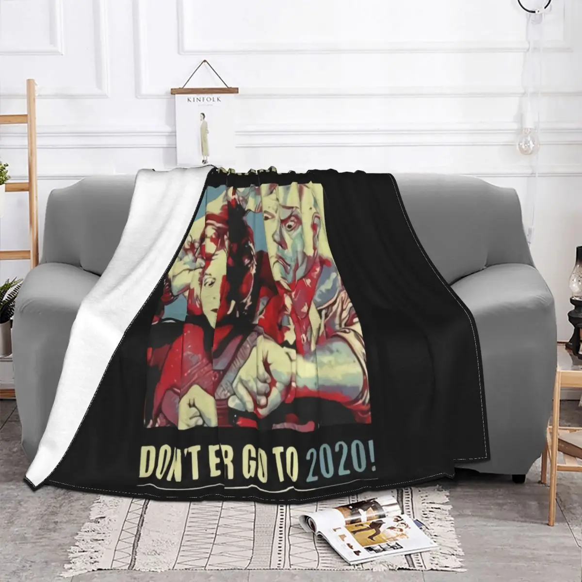 Marty Whatever Happens Dont Ever Go To 2020 New Print Women Adults Better Adult Summer Style Brand New Throw Blanket