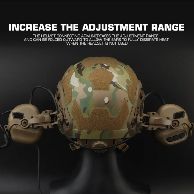 New tactical helmet rail bracket helmet rail adapter noise reduction headset OPS core ARC special tactical headset accessories