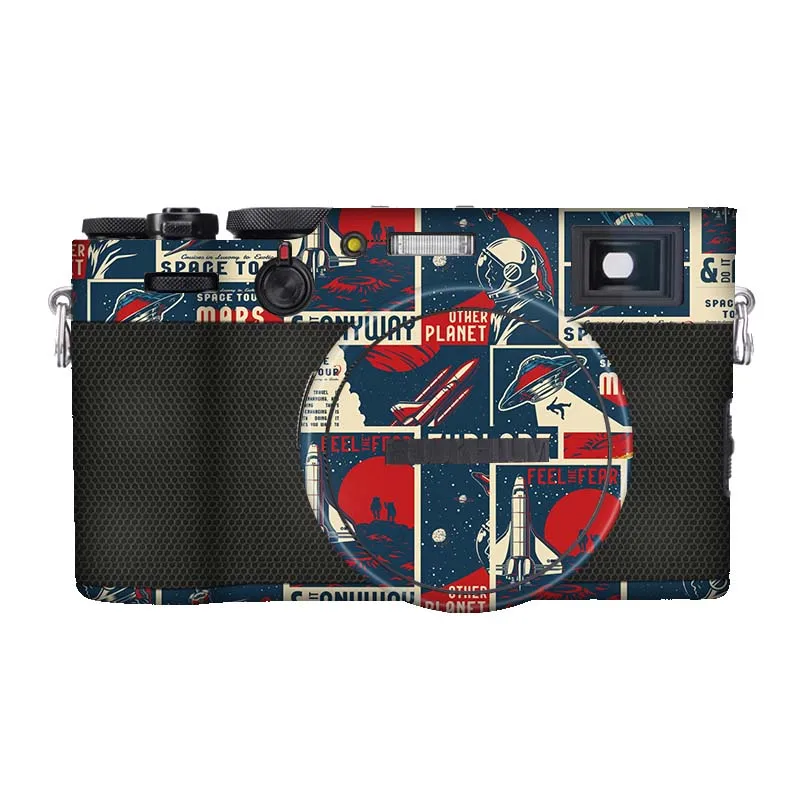 For FUJIFILM X100V Camera Sticker Protective Skin Decal Vinyl Wrap Film Anti-Scratch Protector Coat X100-V