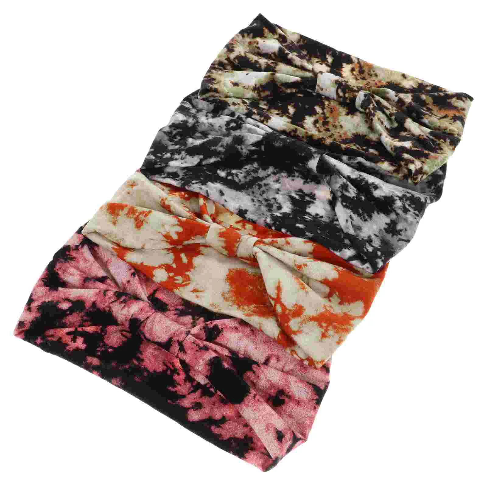 

Sweat Headband Wristbands Yoga Running Bandanas Sport Elastic Headbands for Women Non-slip