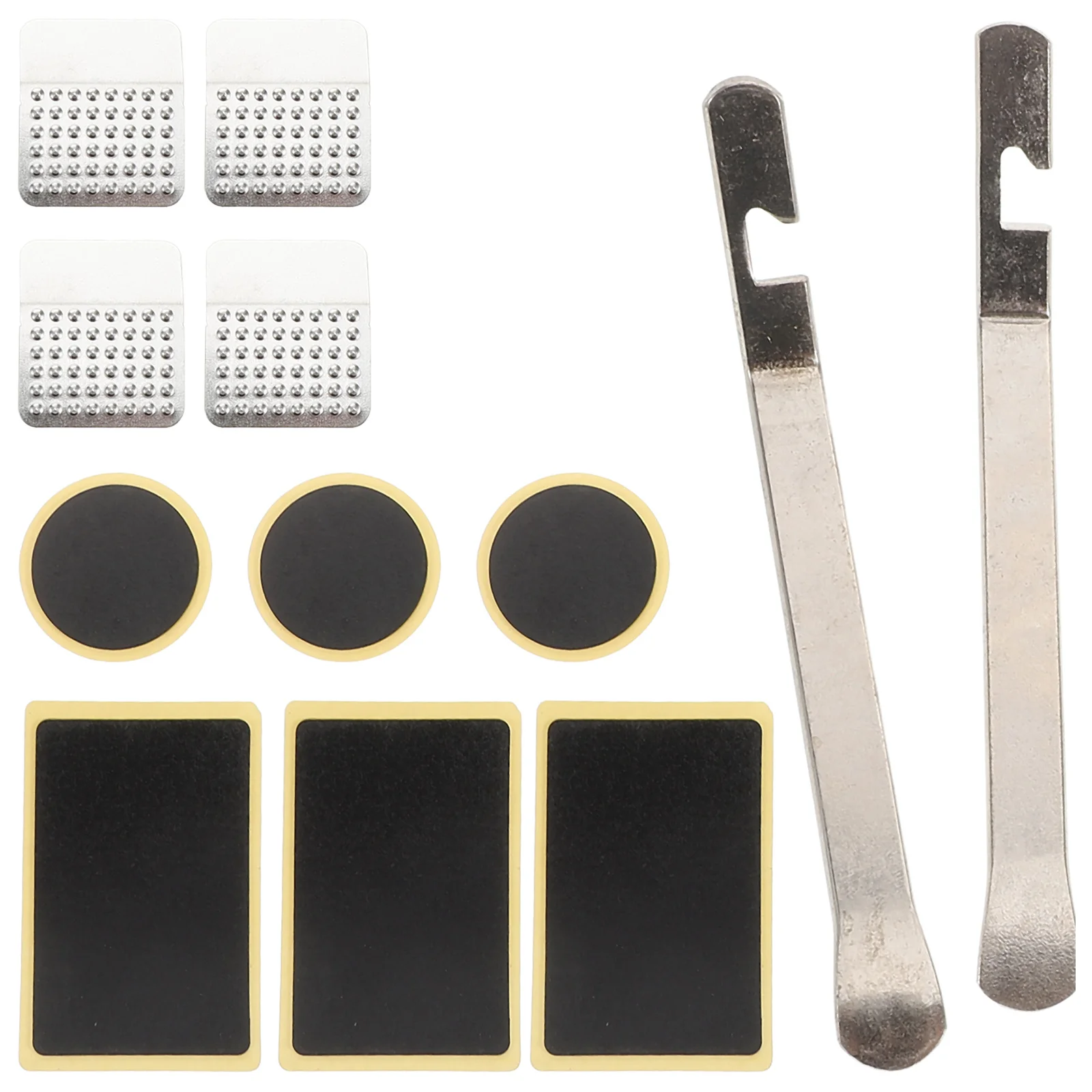

1Set Bicycle Tire Repair Kit Portable Comprehensive Bike Tube Patch Repair Kit Multi-Function Patches for Tires