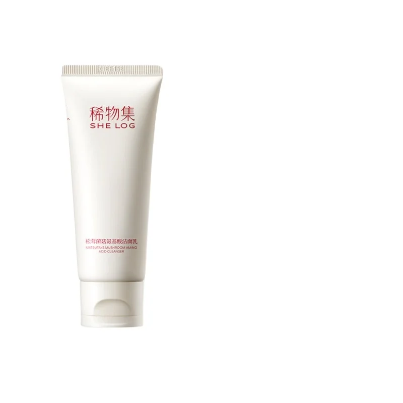 

SHE LOG Xiwuji Mushroom Amino Acid Facial Cleanser Очищающее средство для лица с аминокислотами и грибными экстрактами, увлажняющее, для удаления жирного блеска, оригинальные продукты для ухода за кожей