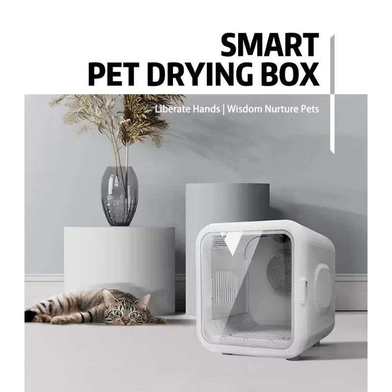 Pet Constant Temperature Drying Box Intelligent Cat and Dog Drying Machine Fully Automatic Pet Water Blowing Machine